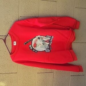 Ohtani Rookie of the Year Red Sweatshirt Mens XL